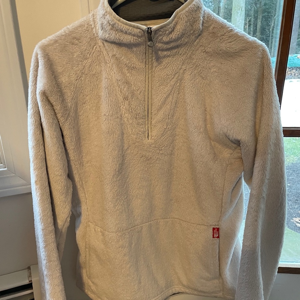 North Face 1/4zip plush extra soft fleece